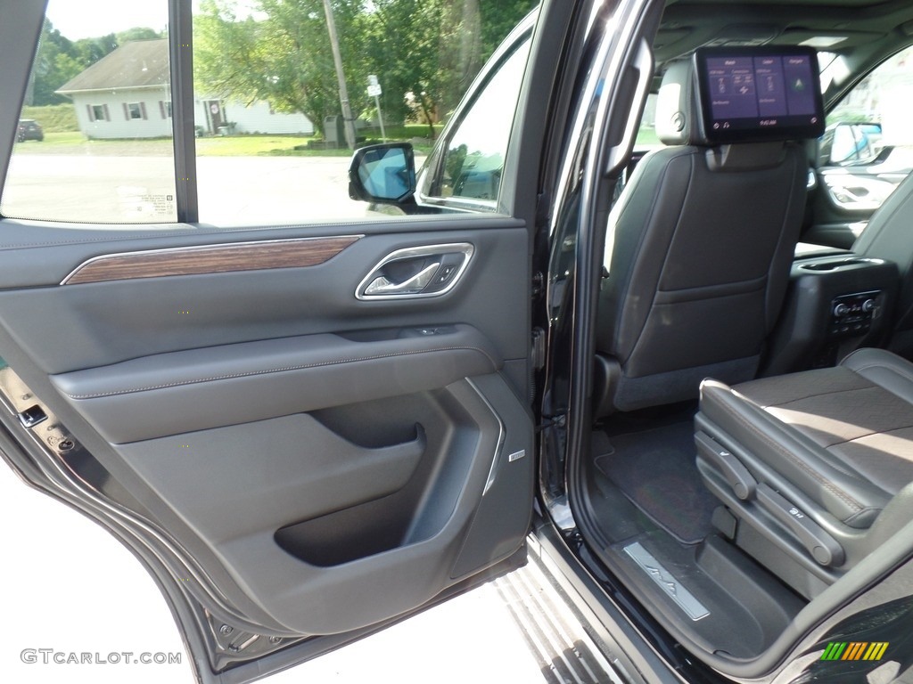 Jet Black Interior 2021 Chevrolet Tahoe High Country 4WD Photo #139209960
