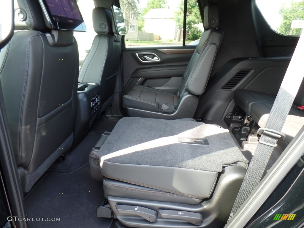 Jet Black Interior 2021 Chevrolet Tahoe High Country 4WD Photo #139210020