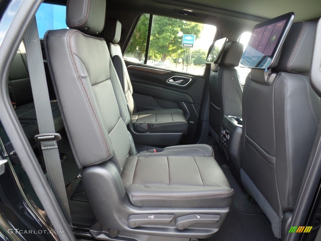 Jet Black Interior 2021 Chevrolet Tahoe High Country 4WD Photo #139210219