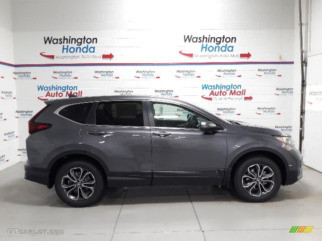 2020 CR-V EX AWD - Sonic Gray Pearl / Black photo #1