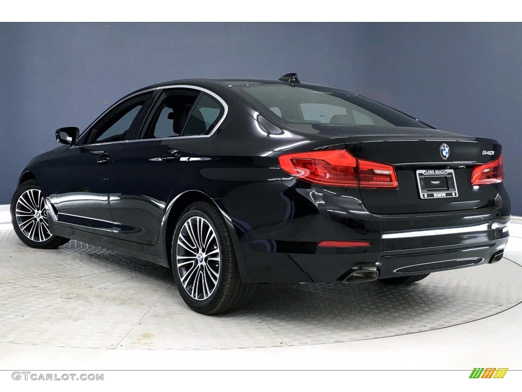 2020 5 Series 540i Sedan - Jet Black / Black photo #3