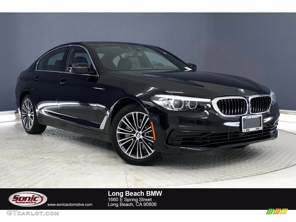 2020 5 Series 530i Sedan - Jet Black / Black photo #1