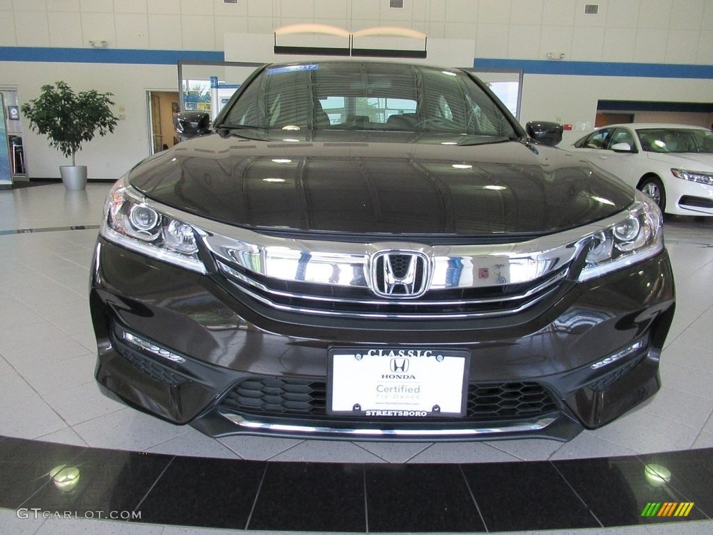 2017 Accord Sport Special Edition Sedan - Kona Coffee Metallic / Black photo #13