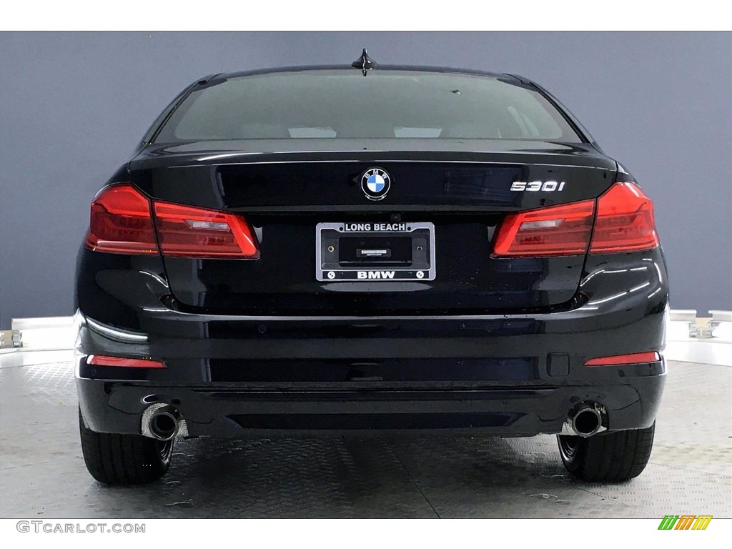 2020 5 Series 530i Sedan - Jet Black / Black photo #4
