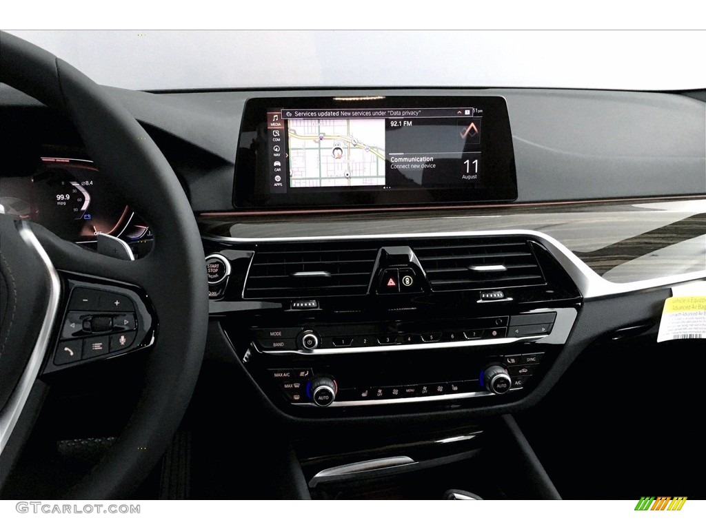2020 5 Series 530i Sedan - Jet Black / Black photo #6