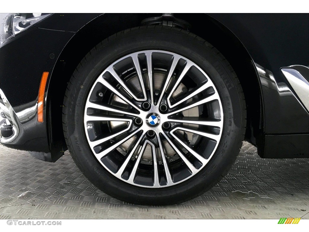 2020 5 Series 530i Sedan - Jet Black / Black photo #12