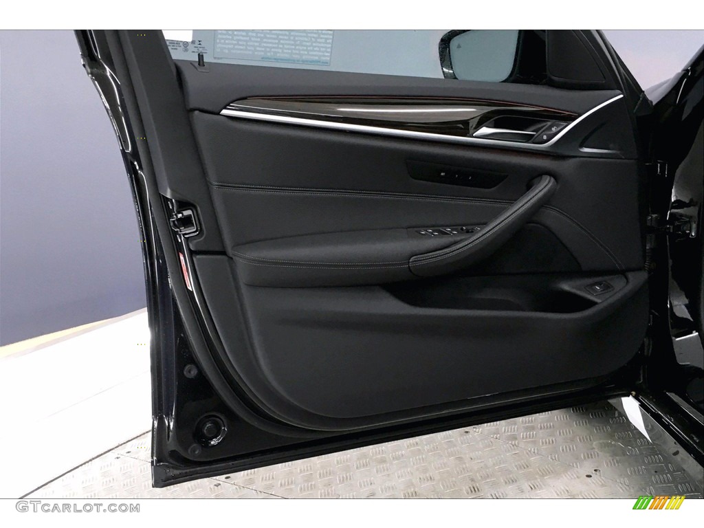 2020 5 Series 530i Sedan - Jet Black / Black photo #13