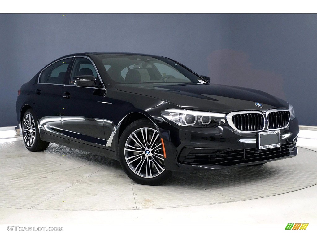 2020 5 Series 530i Sedan - Jet Black / Black photo #19