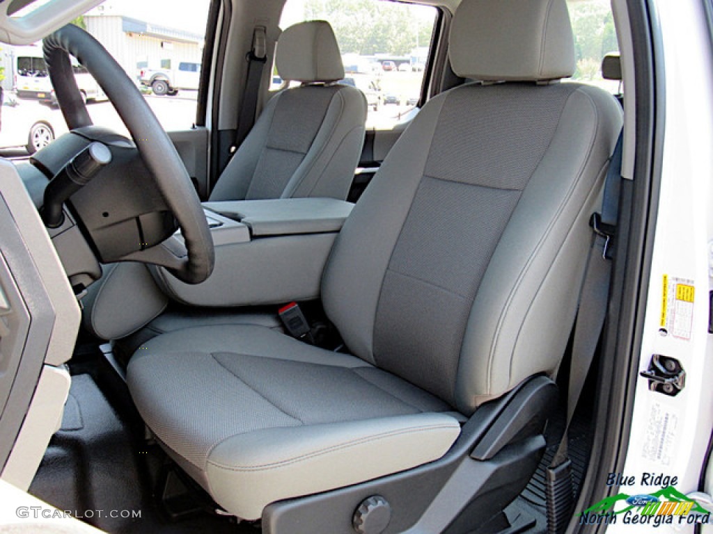 2020 F250 Super Duty STX Crew Cab 4x4 - Oxford White / Medium Earth Gray photo #11