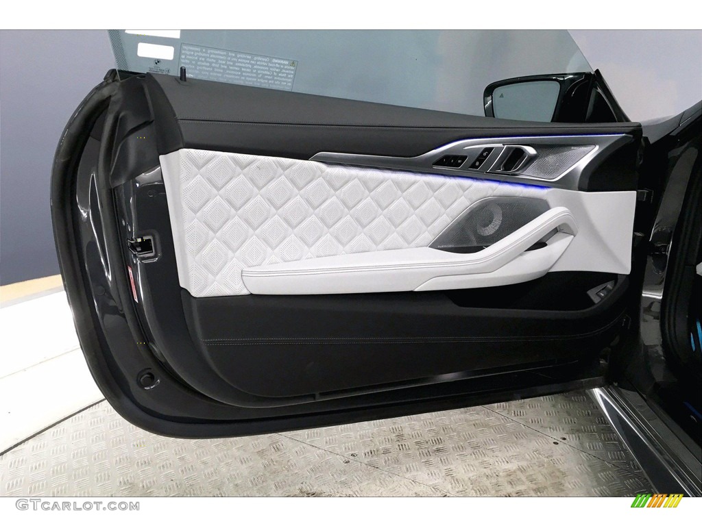 2020 BMW M8 Coupe Silverstone Door Panel Photo #139211571
