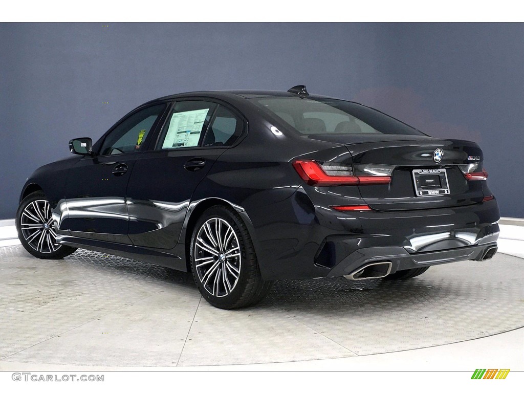 Black Sapphire Metallic 2020 BMW 3 Series M340i Sedan Exterior Photo #139211697