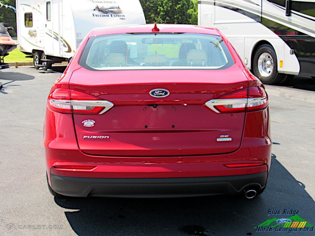 2020 Fusion SE - Rapid Red / Medium Light Stone photo #4