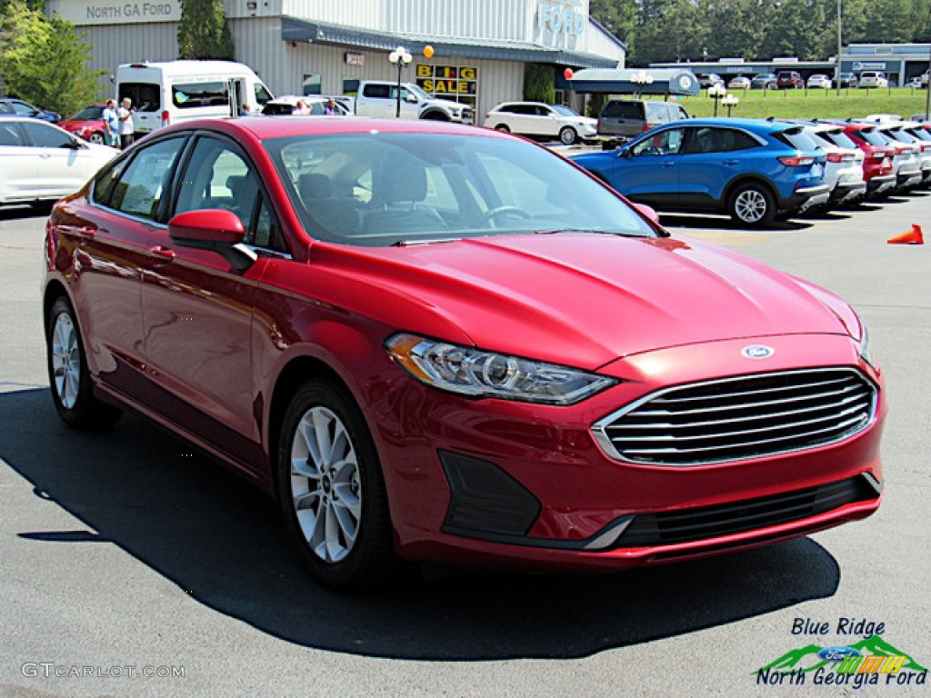 2020 Fusion SE - Rapid Red / Medium Light Stone photo #7