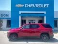 Cajun Red Tintcoat 2020 Chevrolet Traverse RS AWD