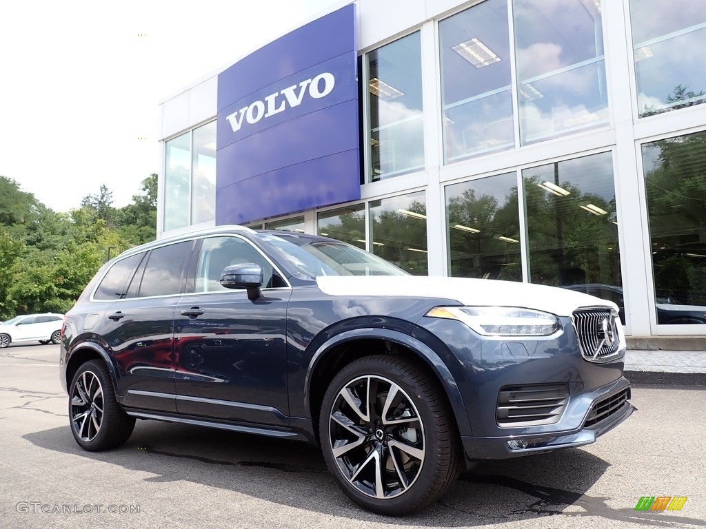 Denim Blue Metallic 2021 Volvo XC90 T6 AWD Momentum Exterior Photo #139213863