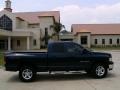 2003 Patriot Blue Pearl Dodge Ram 1500 SLT Quad Cab 4x4  photo #2