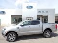 2020 Iconic Silver Ford Ranger Lariat SuperCrew 4x4  photo #1