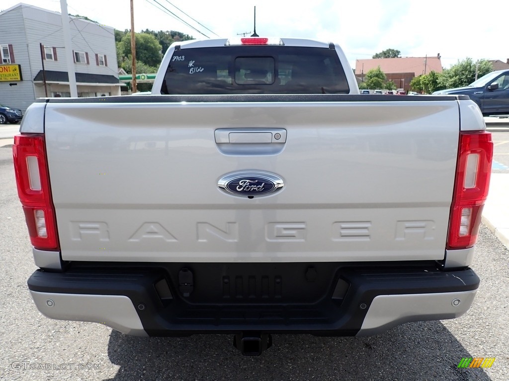 2020 Ranger Lariat SuperCrew 4x4 - Iconic Silver / Medium Stone photo #4