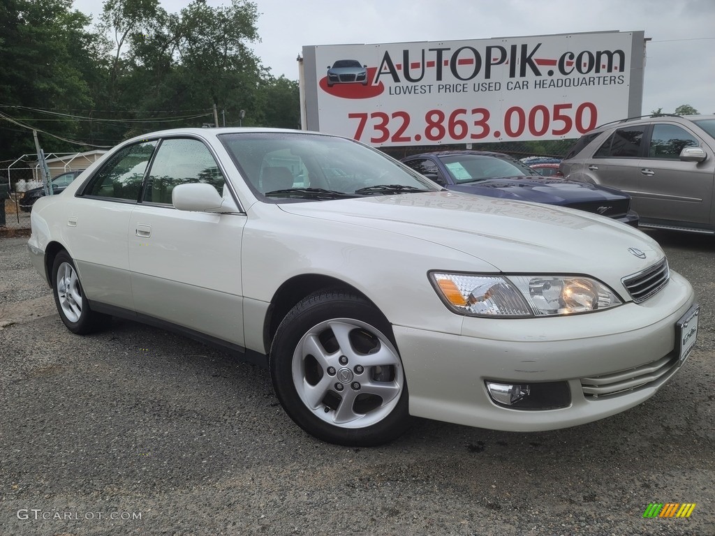 2000 ES 300 Sedan - Diamond White Pearl / Ivory photo #1