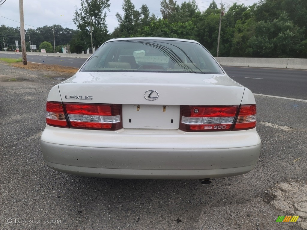 2000 ES 300 Sedan - Diamond White Pearl / Ivory photo #4