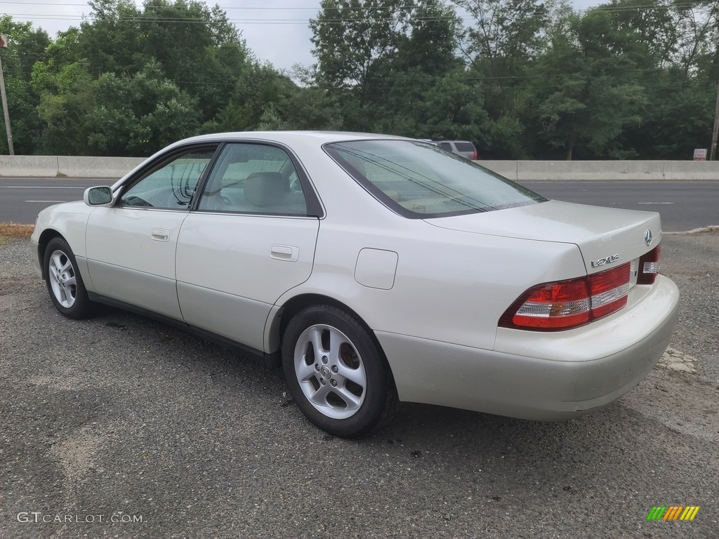 2000 ES 300 Sedan - Diamond White Pearl / Ivory photo #5