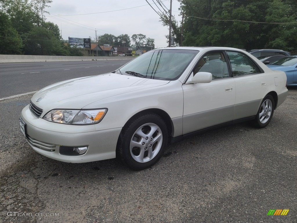 2000 ES 300 Sedan - Diamond White Pearl / Ivory photo #6