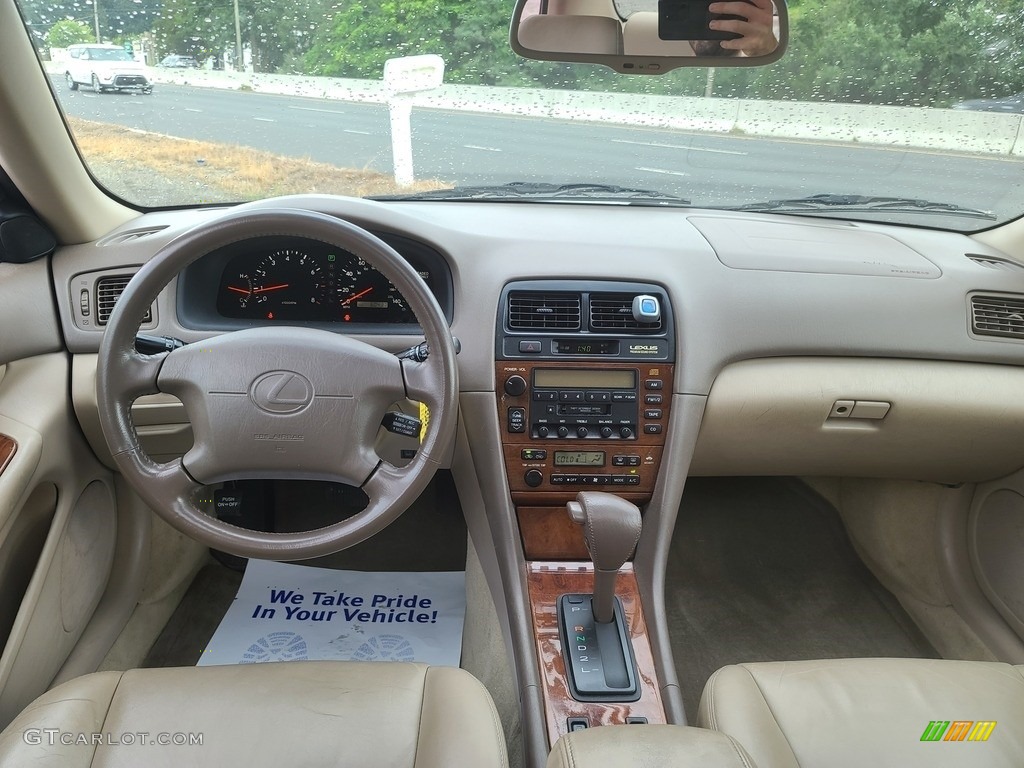 2000 ES 300 Sedan - Diamond White Pearl / Ivory photo #10