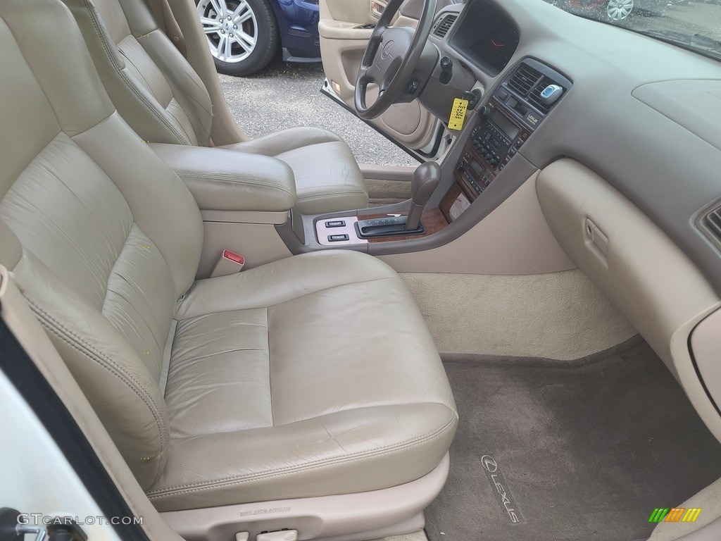 2000 ES 300 Sedan - Diamond White Pearl / Ivory photo #13