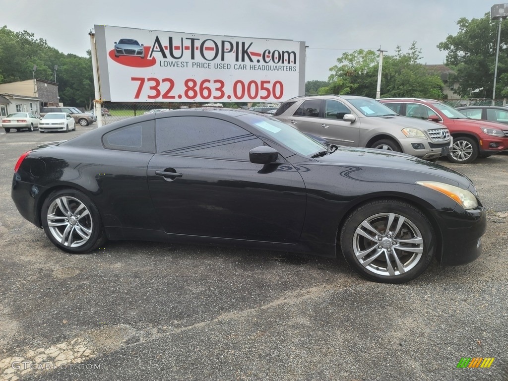 2008 G 37 S Sport Coupe - Black Obsidian / Graphite photo #2