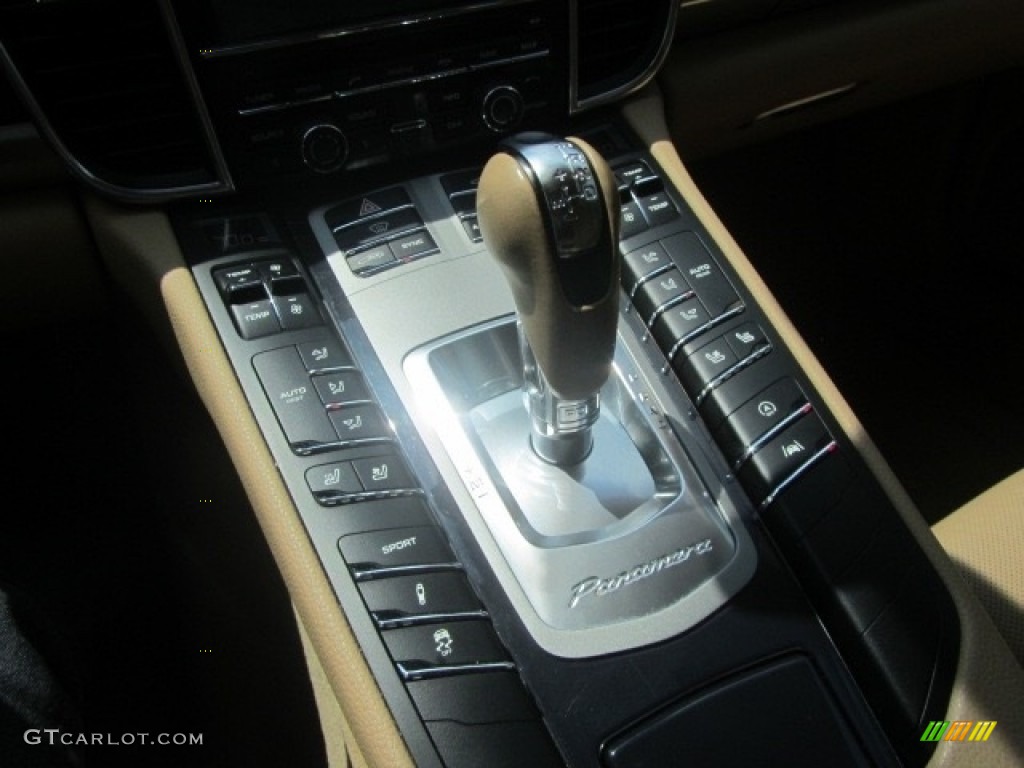2014 Panamera 4 - Black / Luxor Beige photo #17