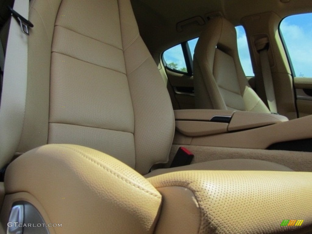2014 Panamera 4 - Black / Luxor Beige photo #23