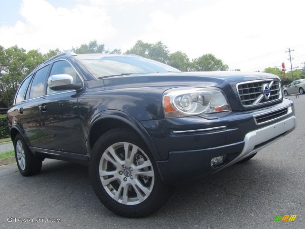 2013 XC90 3.2 AWD - Caspian Blue Metallic / Off Black photo #1