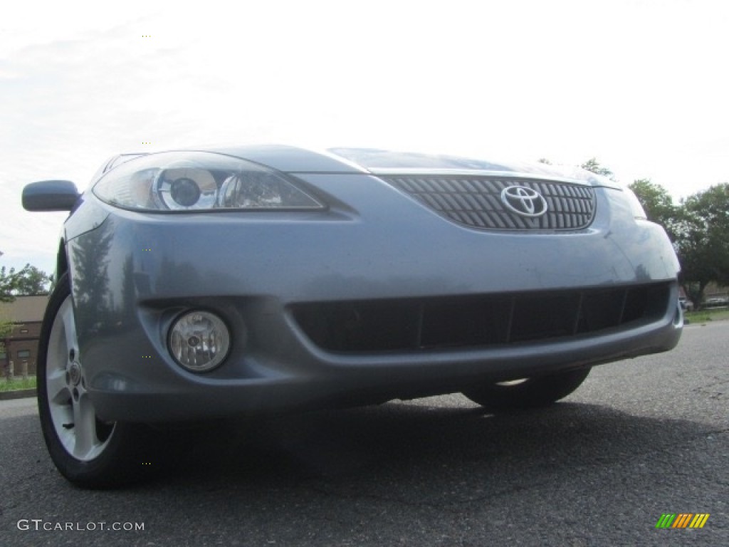 2005 Solara SLE V6 Convertible - Cosmic Blue Metallic / Dark Stone photo #2