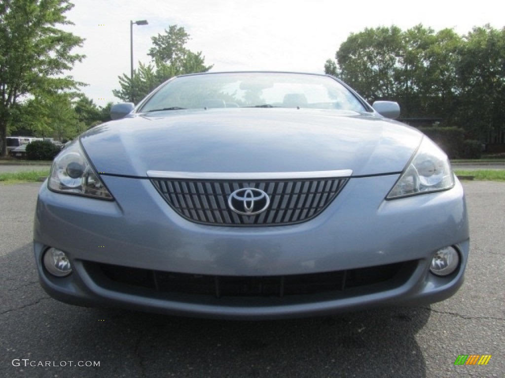2005 Solara SLE V6 Convertible - Cosmic Blue Metallic / Dark Stone photo #4