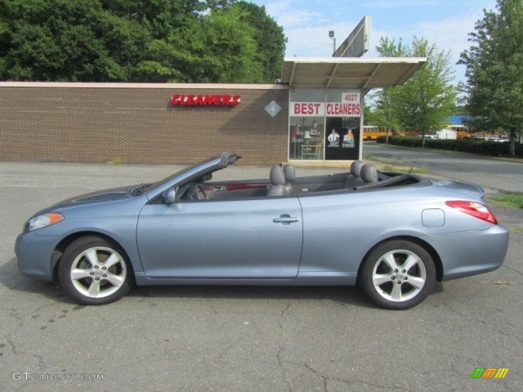 2005 Solara SLE V6 Convertible - Cosmic Blue Metallic / Dark Stone photo #7