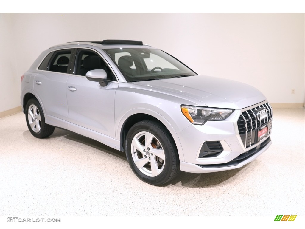 Florett Silver Metallic 2019 Audi Q3 Premium quattro Exterior Photo #139216485