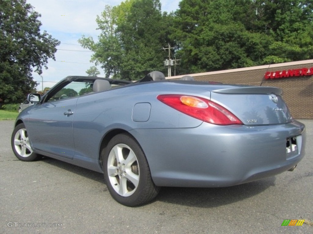 2005 Solara SLE V6 Convertible - Cosmic Blue Metallic / Dark Stone photo #8