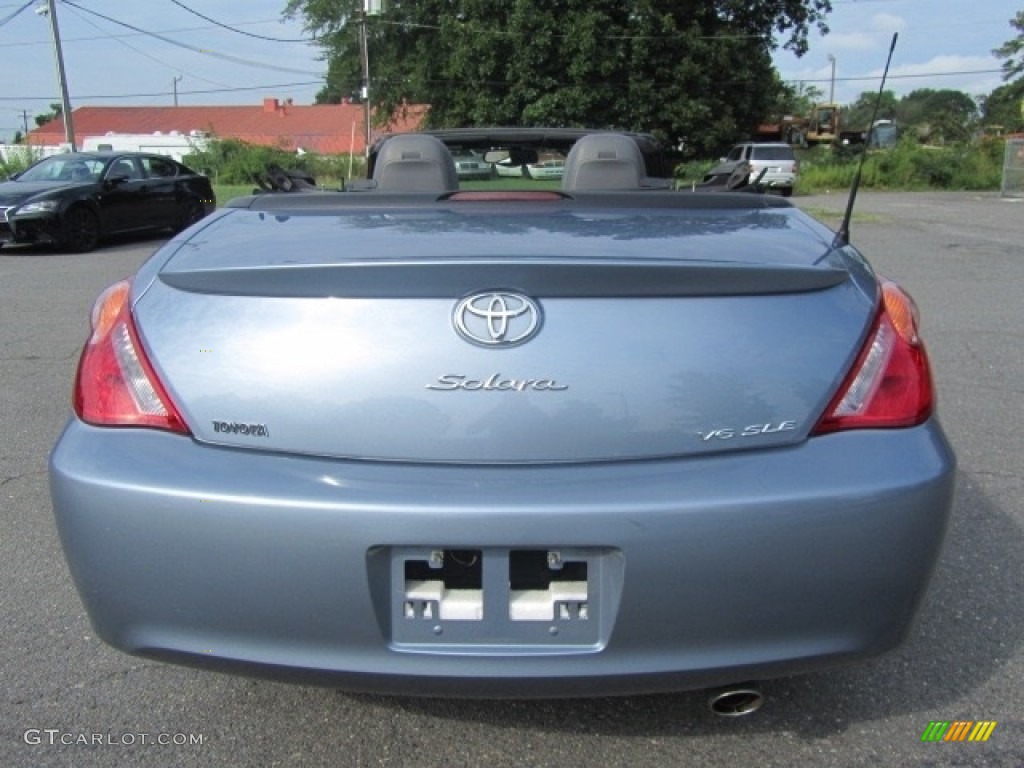 2005 Solara SLE V6 Convertible - Cosmic Blue Metallic / Dark Stone photo #9