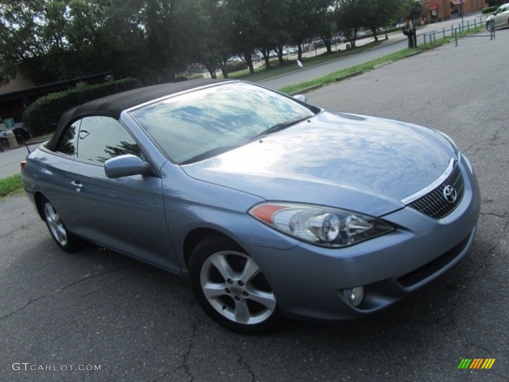 2005 Solara SLE V6 Convertible - Cosmic Blue Metallic / Dark Stone photo #12