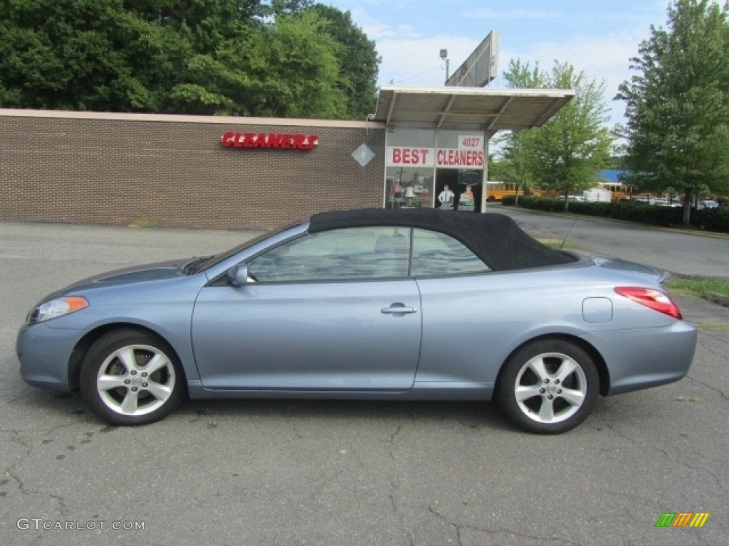 2005 Solara SLE V6 Convertible - Cosmic Blue Metallic / Dark Stone photo #13