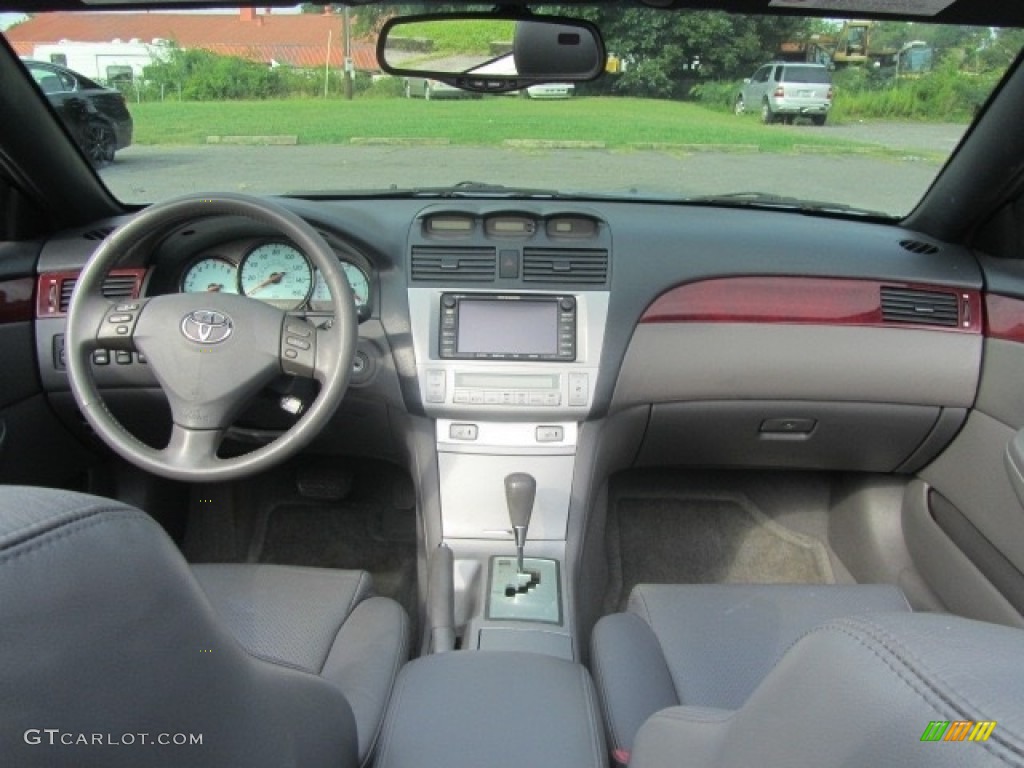 2005 Solara SLE V6 Convertible - Cosmic Blue Metallic / Dark Stone photo #16