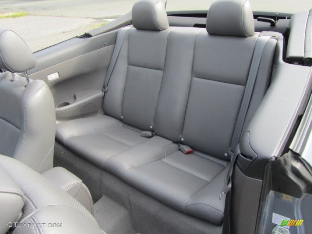2005 Toyota Solara SLE V6 Convertible Rear Seat Photos