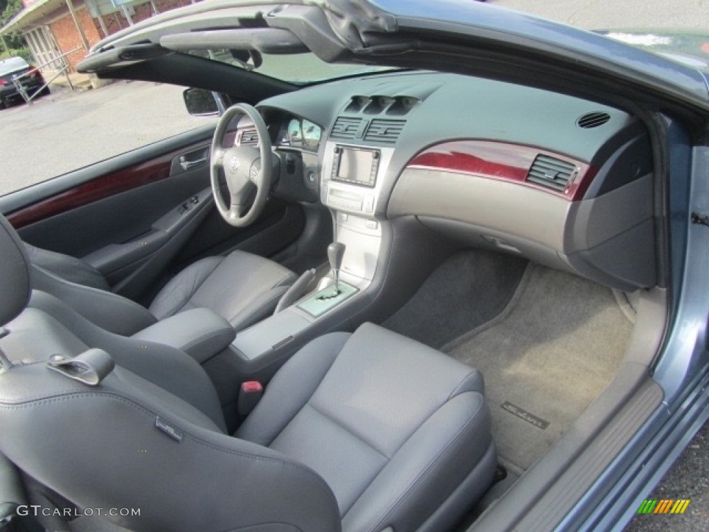 2005 Solara SLE V6 Convertible - Cosmic Blue Metallic / Dark Stone photo #23