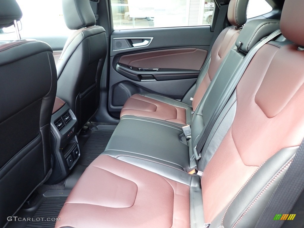Titanium Ebony/Brunello Interior 2020 Ford Edge Titanium AWD Photo #139216902