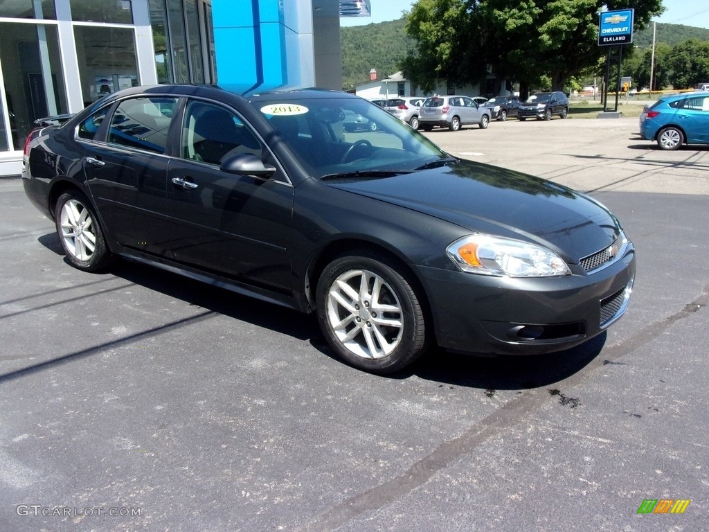 2013 Impala LTZ - Ashen Gray Metallic / Ebony photo #3