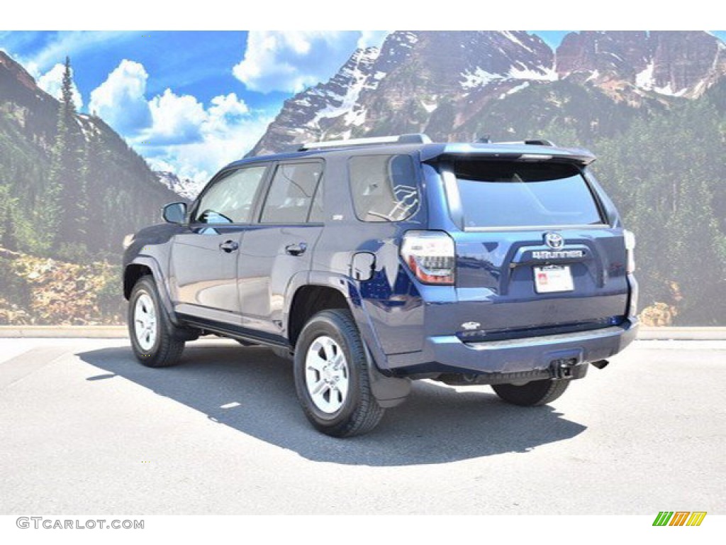 2019 4Runner SR5 4x4 - Nautical Blue Metallic / Black photo #6