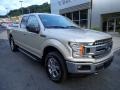 2018 White Gold Ford F150 XLT SuperCab 4x4  photo #8