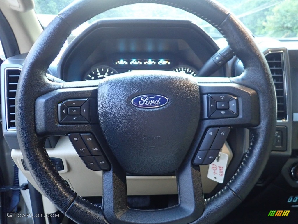 2018 F150 XLT SuperCab 4x4 - White Gold / Light Camel photo #22