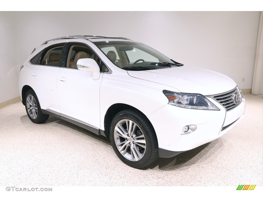 2015 RX 350 AWD - Starfire White Pearl / Parchment photo #1