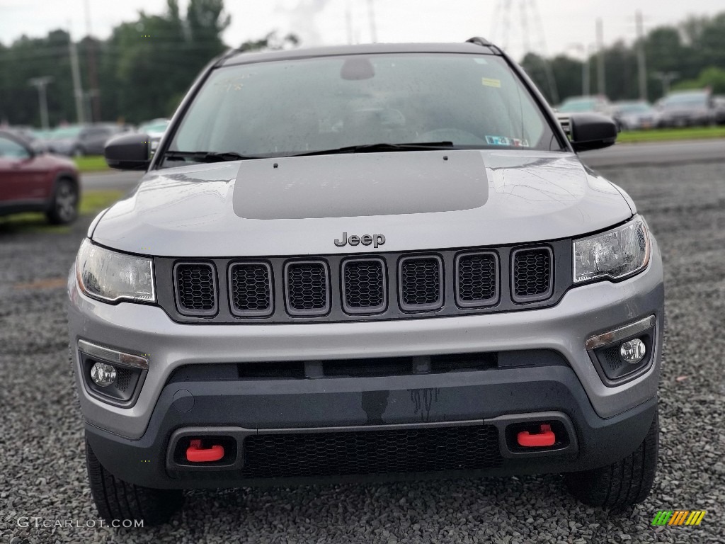 Billet Silver Metallic 2017 Jeep Compass Trailhawk 4x4 Exterior Photo #139217730
